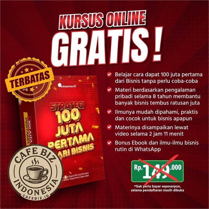Swipe Promotional Kursus Online 100 Juta Pertama